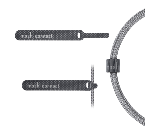 MOSHI USB-Lightning MFI 1.2m szary - 1389239 - zdjęcie 3